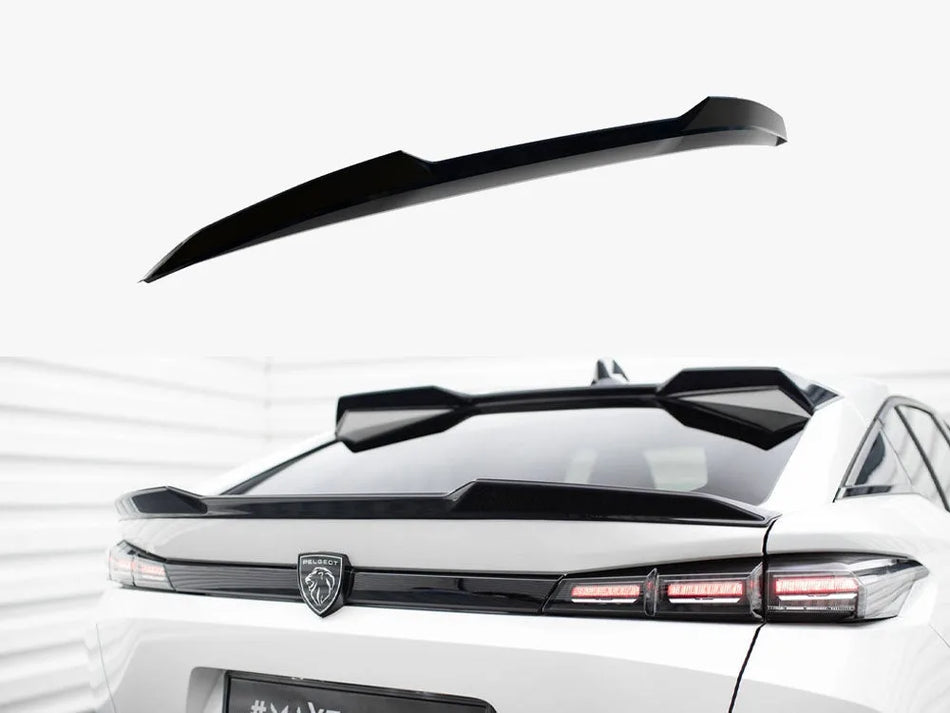 Maxton Lower Spoiler CAP 3D Peugeot 408 Mk1