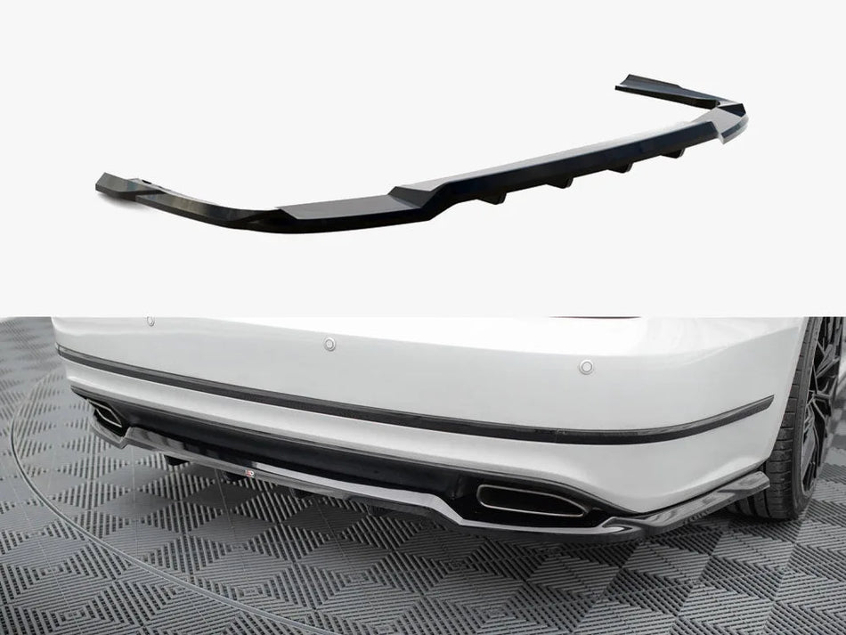 Maxton Rear Splitter (Vertical Bars) Volkswagen Passat GT B8 Facelift USA