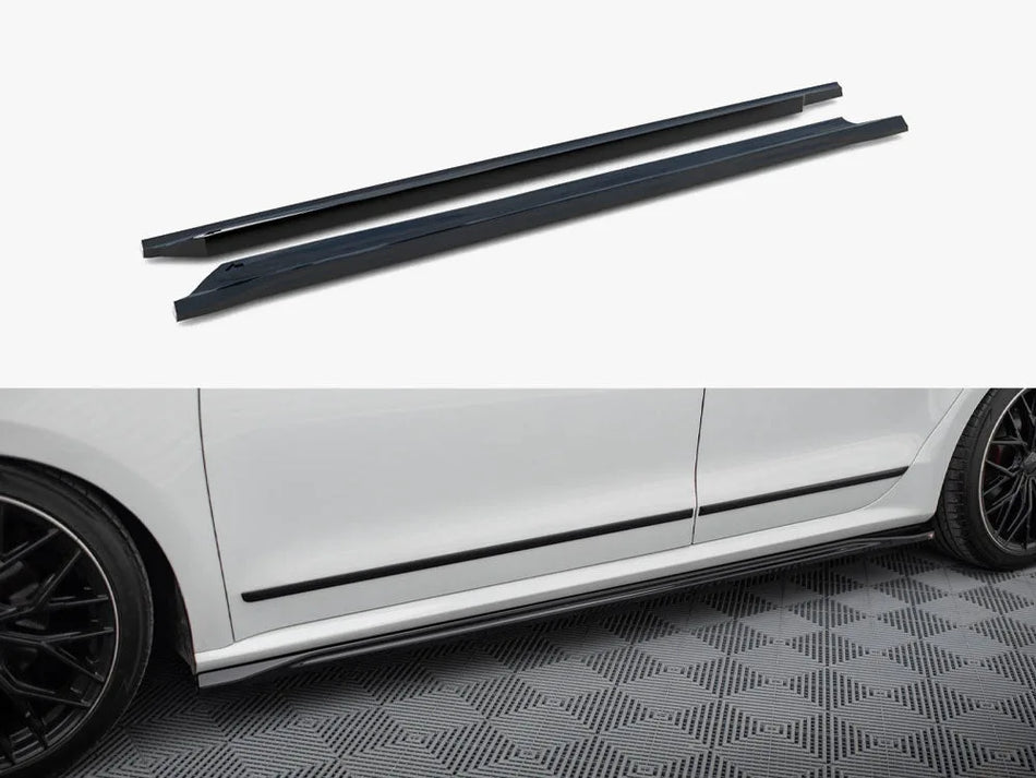 Maxton Side Skirts Diffusers Volkswagen Passat GT B8 Facelift USA