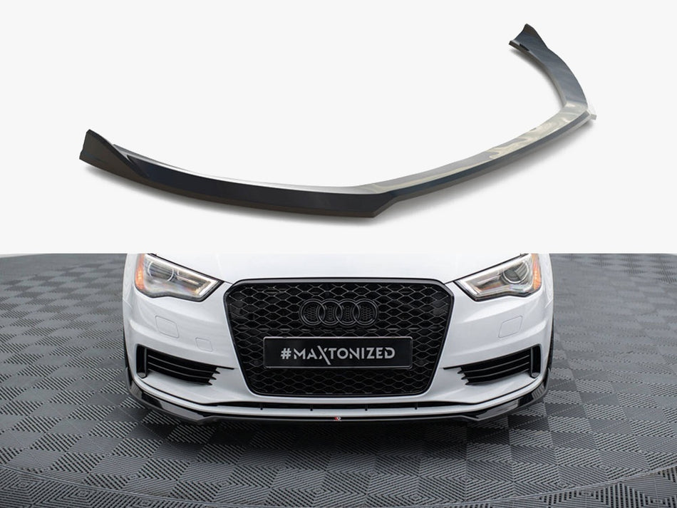 Maxton Front Splitter V.2 Audi A3 Sedan 8V