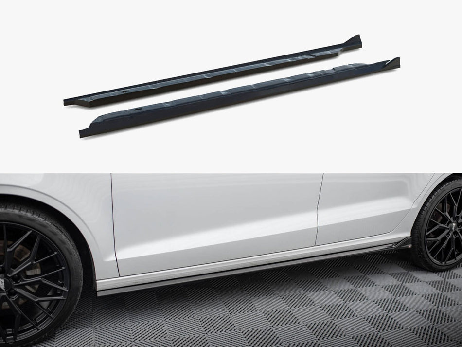 Maxton Side Skirts Diffusers Audi A3 Sedan 8V