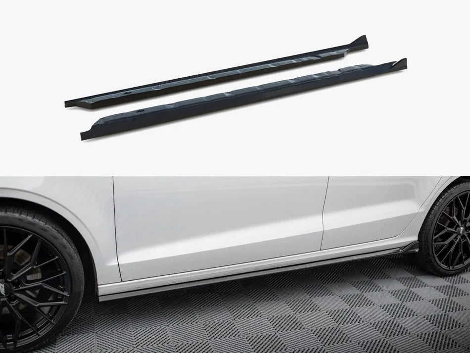 Maxton Side Skirts Diffusers Audi A3 Sedan 8V