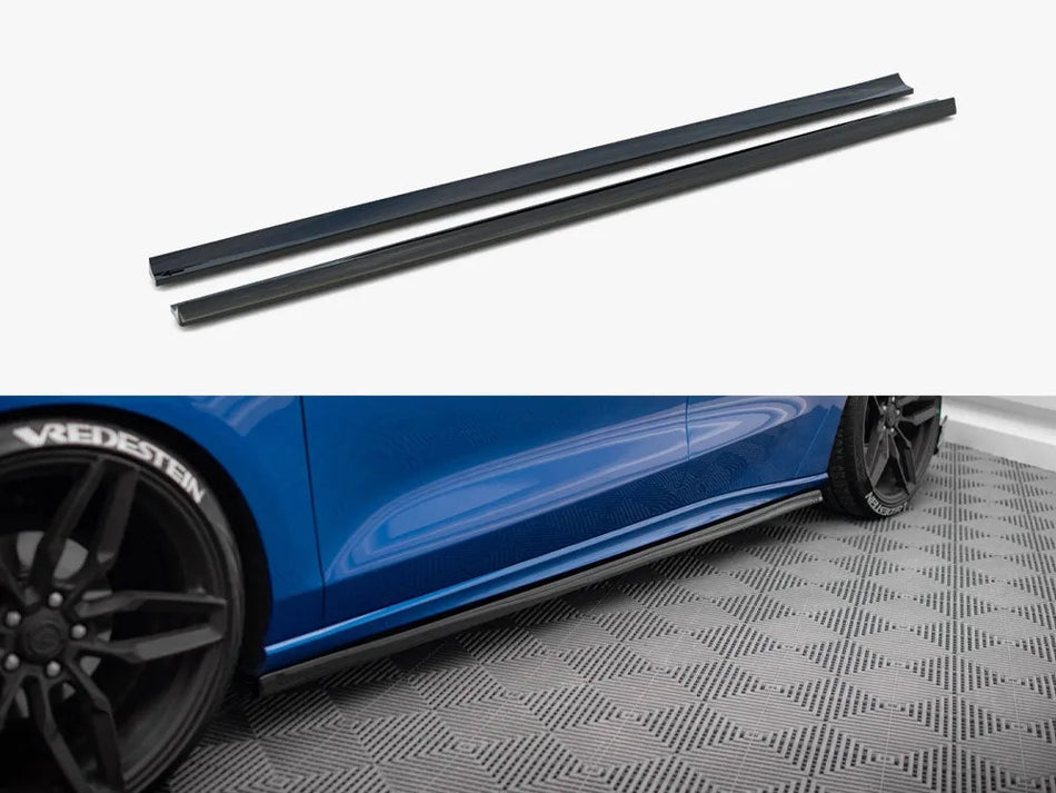 Maxton Side Skirts Diffusers V.5 Ford Focus ST / ST-Line Mk4