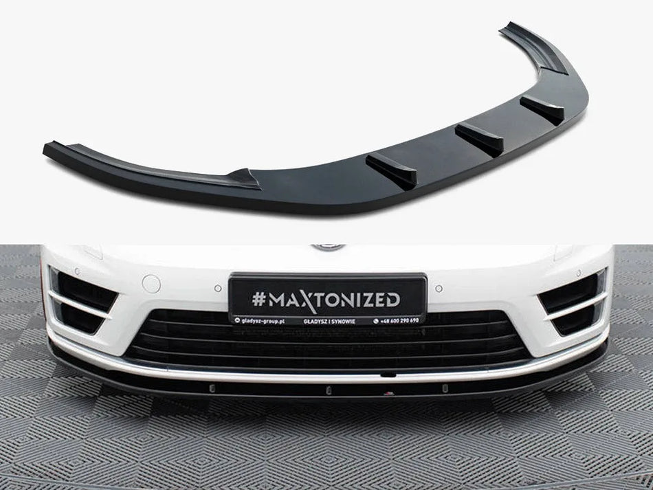 Maxton Front Splitter V.1 VW Golf R / R-Line Mk7