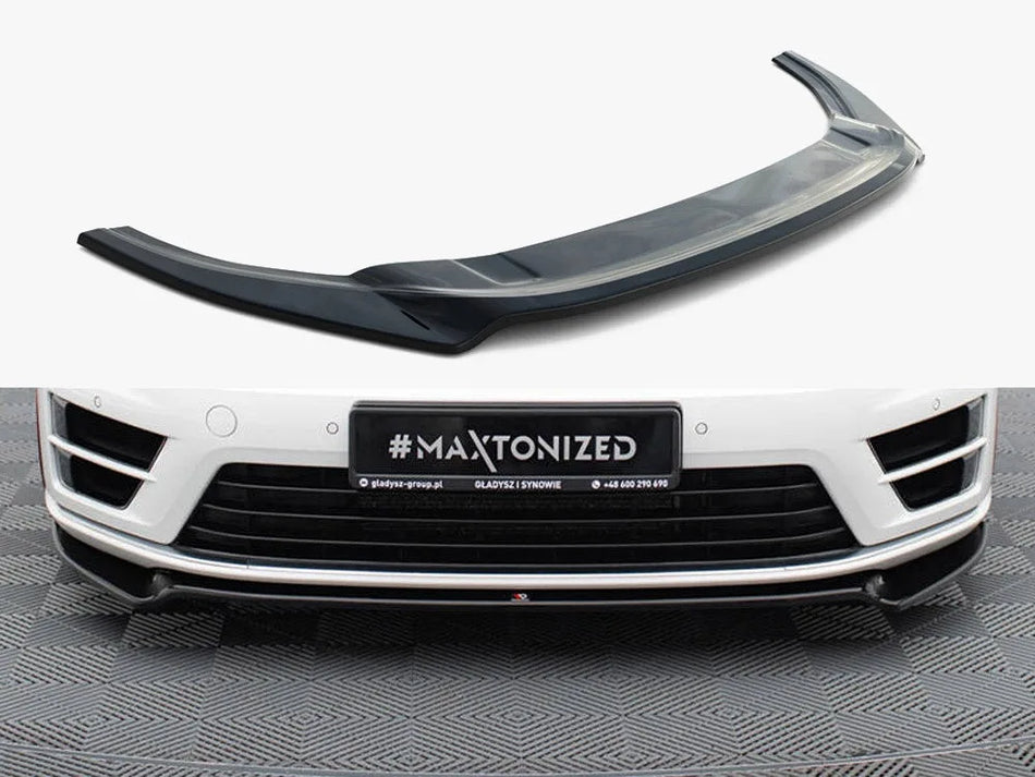Maxton Front Splitter V.2 VW Golf R / R-Line Mk7