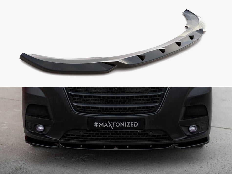 Maxton Front Splitter Renault Master Mk3 Facelift