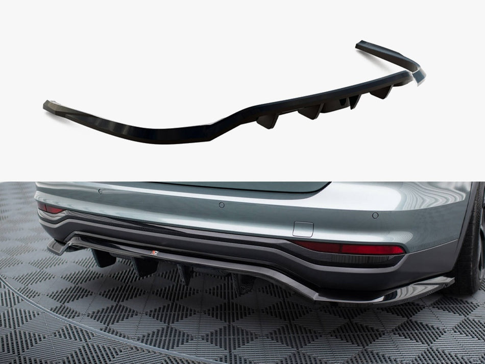 Maxton Rear Splitter (Vertical Bars) Audi A6 Allroad C8