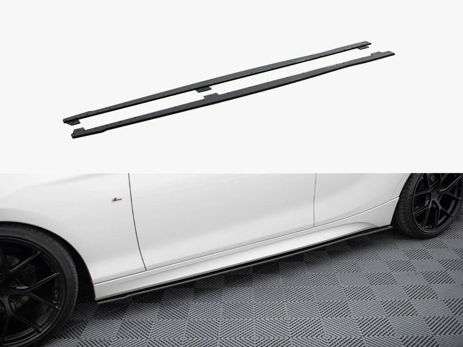 Maxton Street PRO Side Skirts Diffusers V.2 BMW 1 F20 M135i / M140i / M-Pack