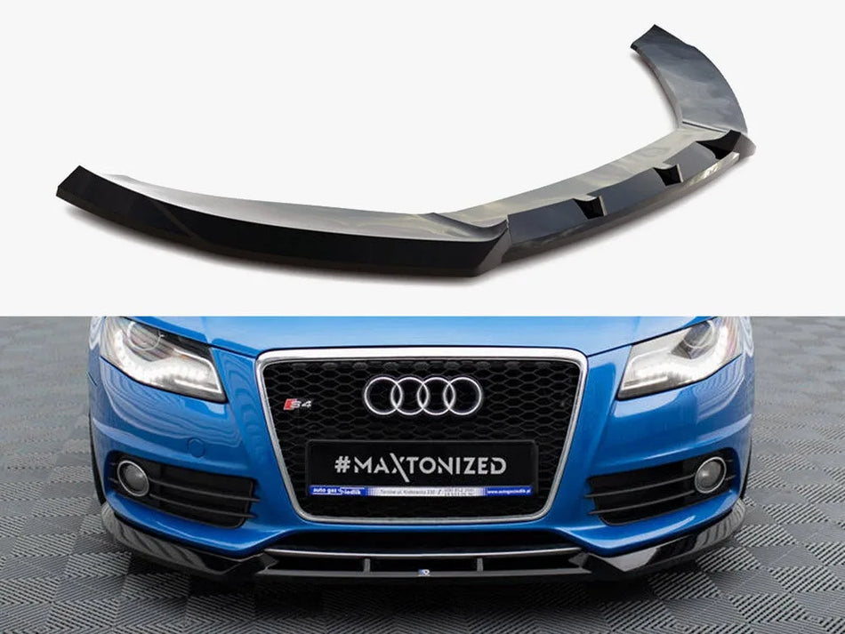 Maxton Front Splitter V.4 Audi S4 / A4 S-Line B8