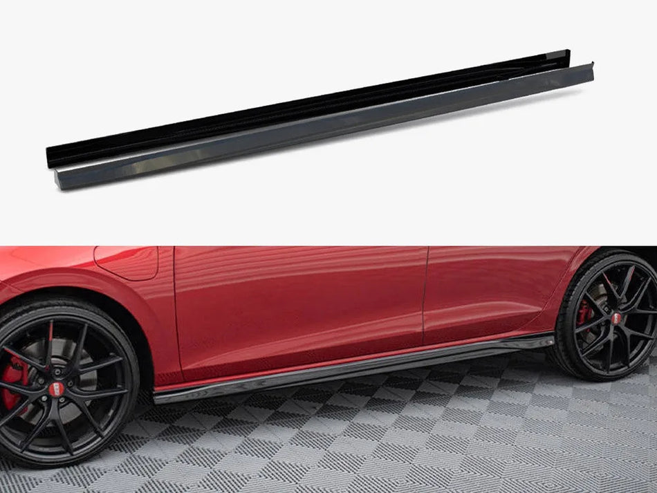 Maxton Side Skirts Diffusers V.3 Volkswagen Golf GTI / GTE / GTI Clubsport / GTD / R-Line Mk8