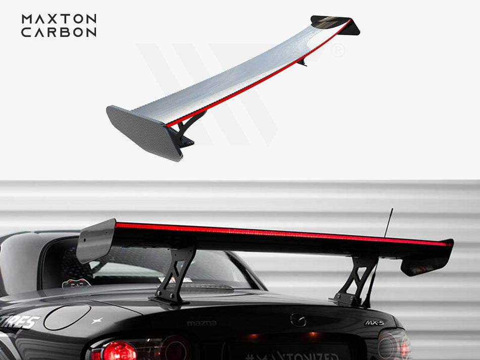 Maxton Carbon Spoiler + LED Mazda MX5 Hardtop NC (Mk3)