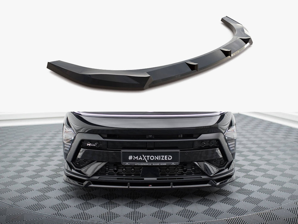 Maxton Front Splitter Hyundai Kona N-Line Mk2