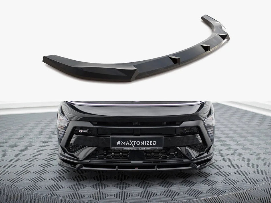 Maxton Front Splitter Hyundai Kona N-Line Mk2