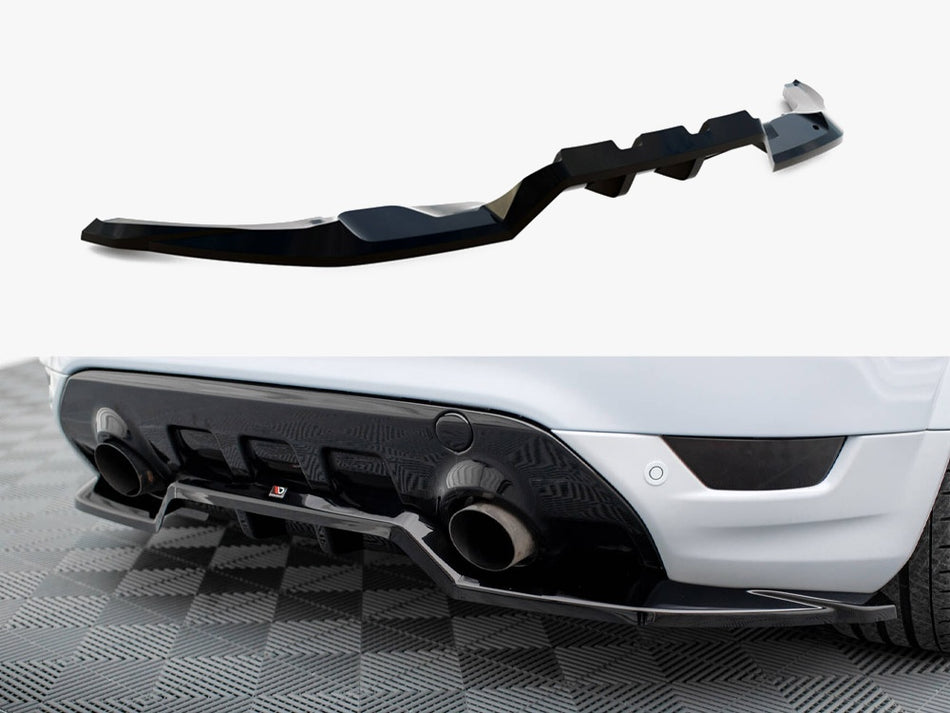Maxton Central Rear Splitter (Vertical Bars) Ford Kuga ST Mk1