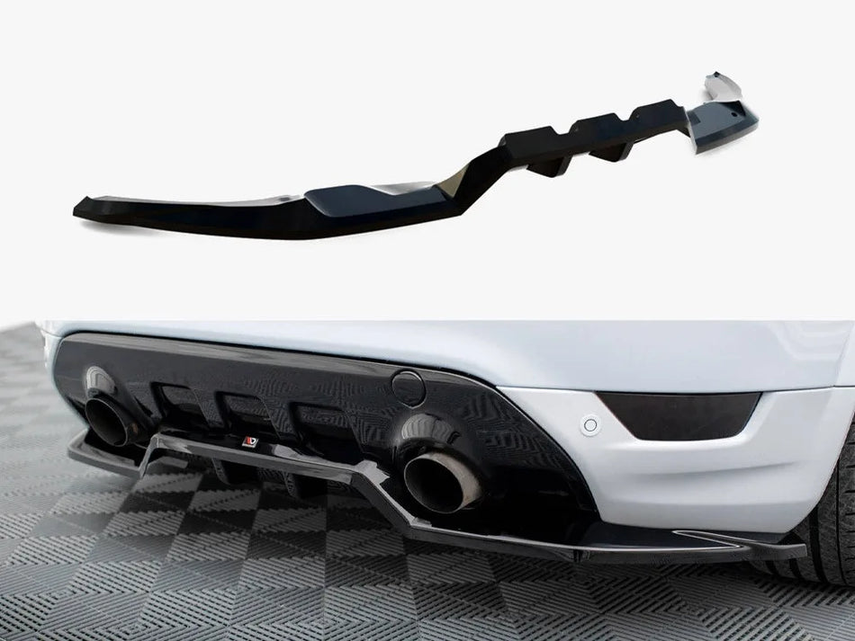 Maxton Central Rear Splitter (Vertical Bars) Ford Kuga ST Mk1