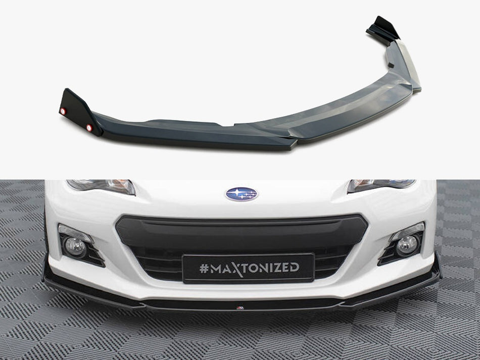Maxton Front Splitter V.1 + Flaps Subaru BRZ Mk1
