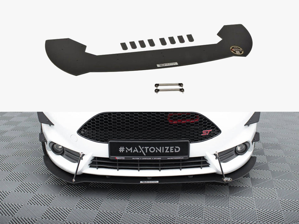 Maxton Front Racing Splitter V.1 Fiesta ST Mk7 Facelift