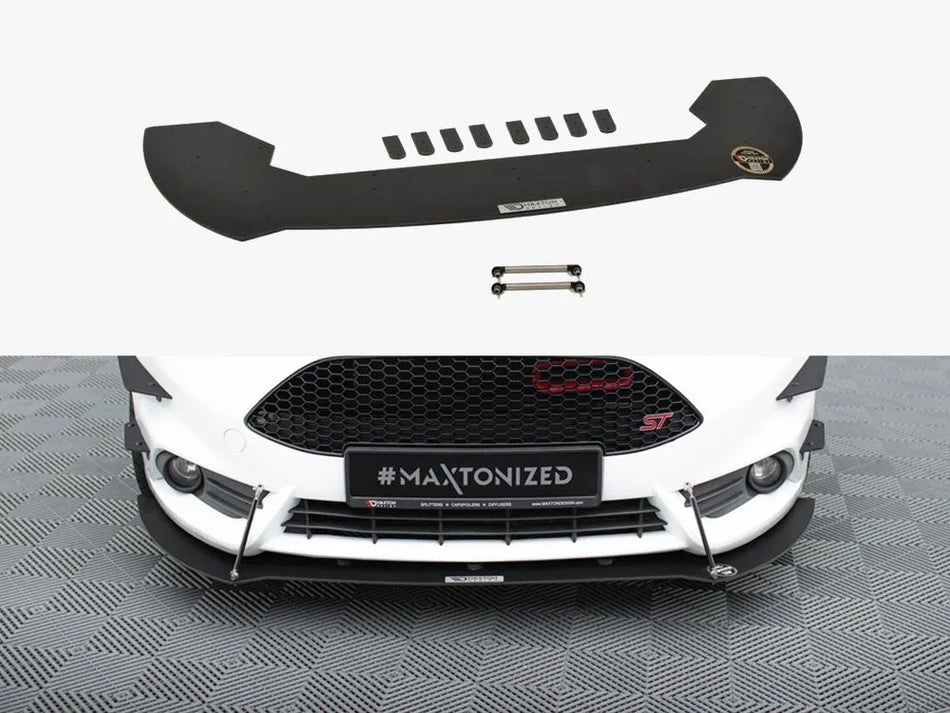 Maxton Front Racing Splitter V.1 Fiesta ST Mk7 Facelift