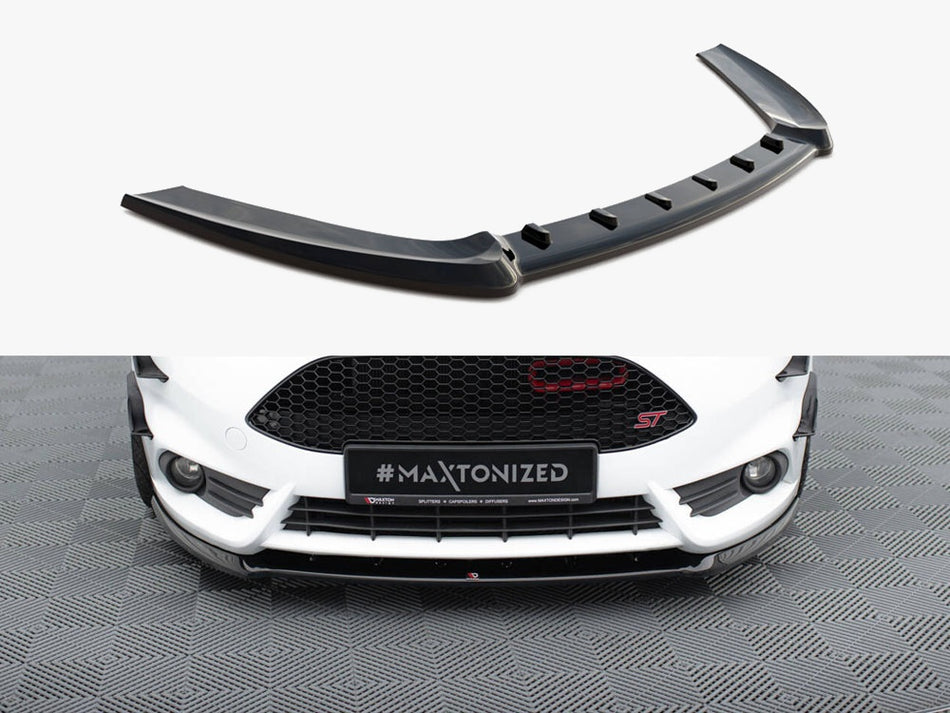 Maxton Front Splitter (Cupra) Fiesta Mk7 ST Facelift