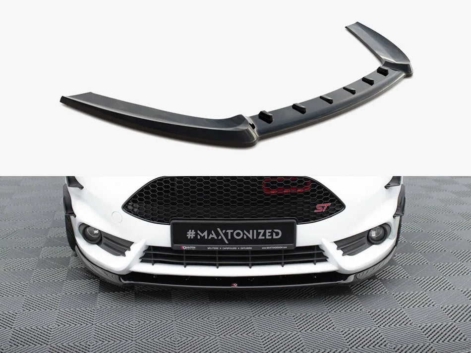 Maxton Front Splitter (Cupra) Fiesta Mk7 ST Facelift