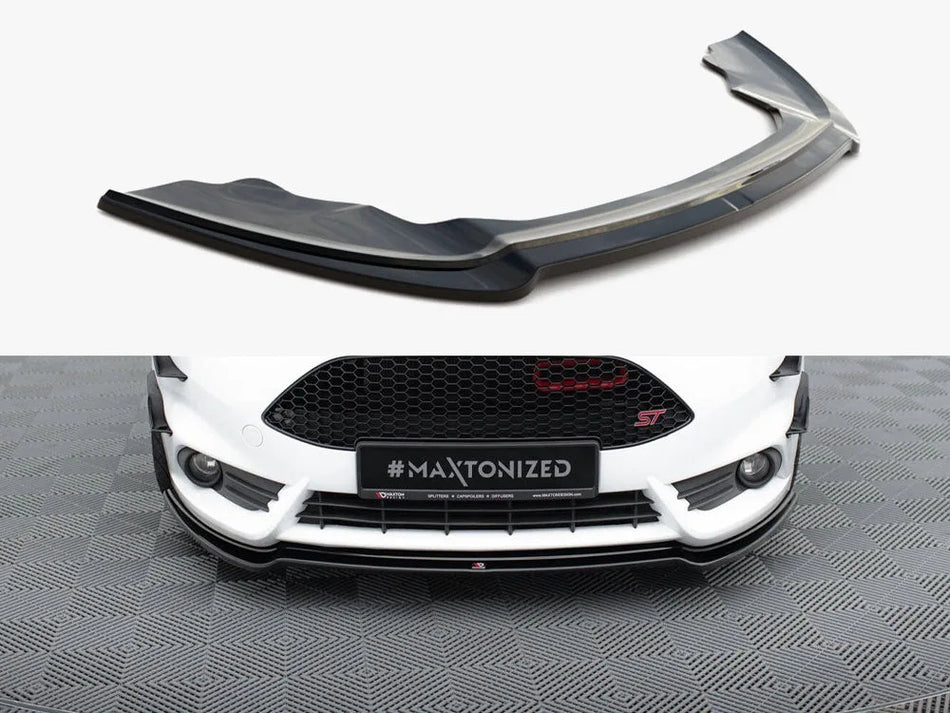 Maxton Front Splitter V.3 Fiesta Mk7 ST Facelift