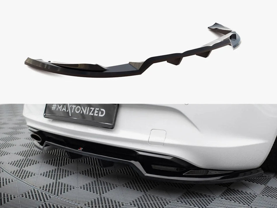Maxton Central Rear Splitter (Vertical Bars) Opel Cascada