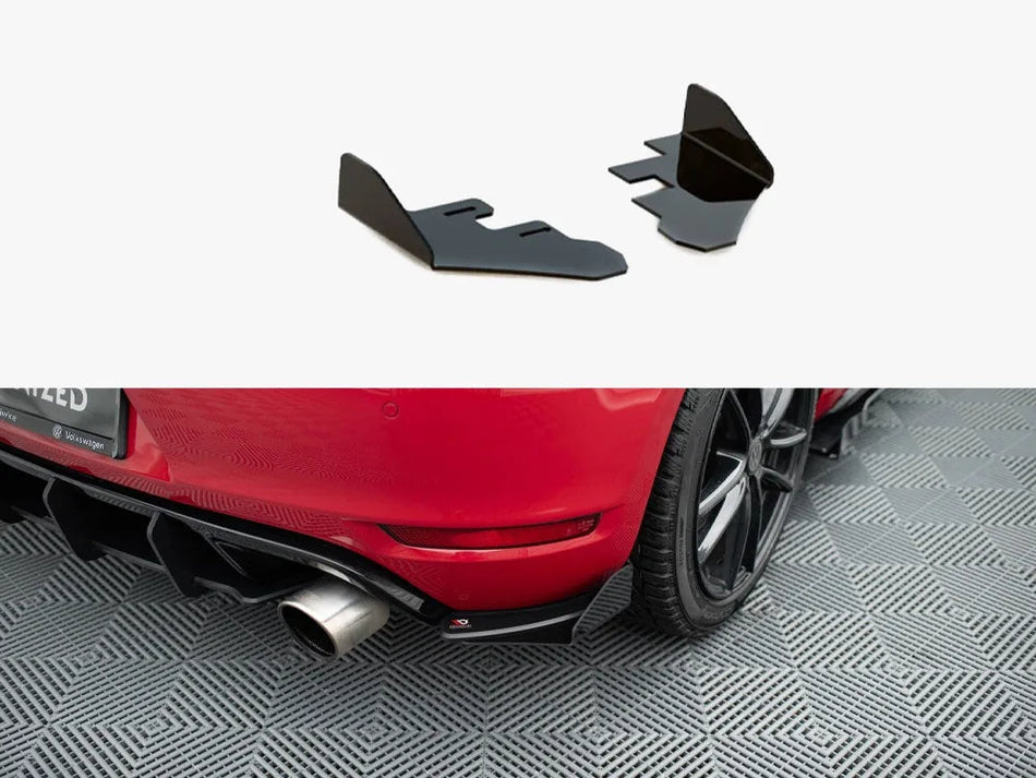 Maxton Rear Side Flaps VW Golf GTI Mk6 (2008-2012)