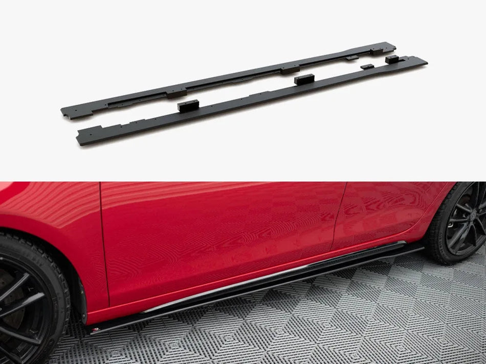 Maxton Street PRO Side Skirts Diffusers VW Golf GTI Mk6