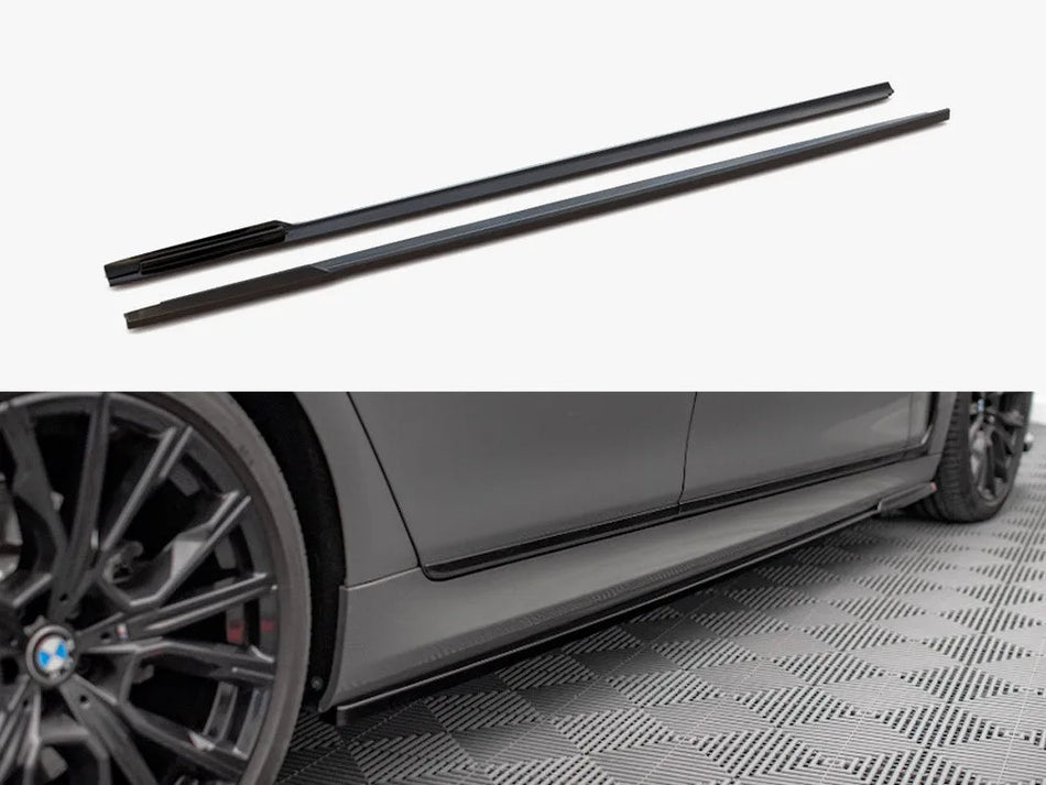 Maxton Side Skirts Diffusers V.1 BMW 7 M-Pack G11