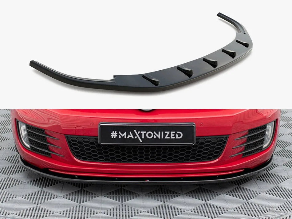 Maxton Front Splitter V.2 VW Golf Mk6 GTI
