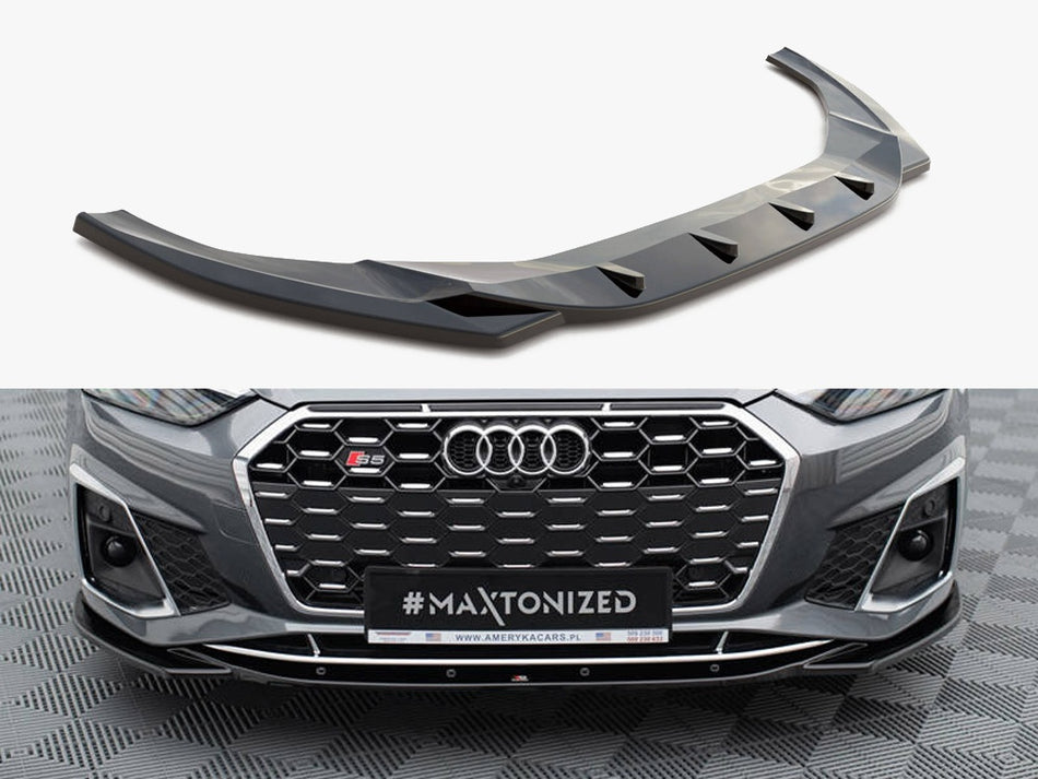 Maxton Front Splitter V.1 Audi S5 / A5 S-Line F5 Facelift
