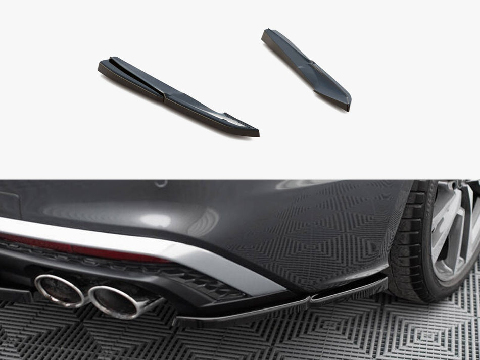 Maxton Rear Side Splitters Audi S5 Sportback / Coupe F5 Facelift