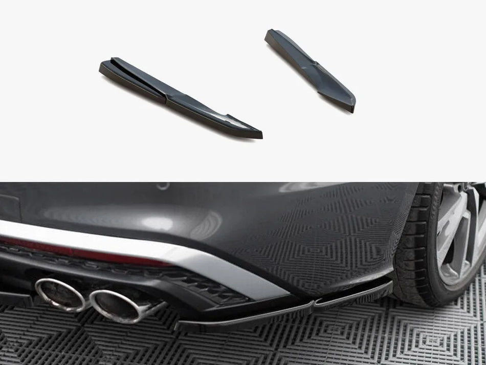 Maxton Rear Side Splitters Audi S5 Sportback / Coupe F5 Facelift