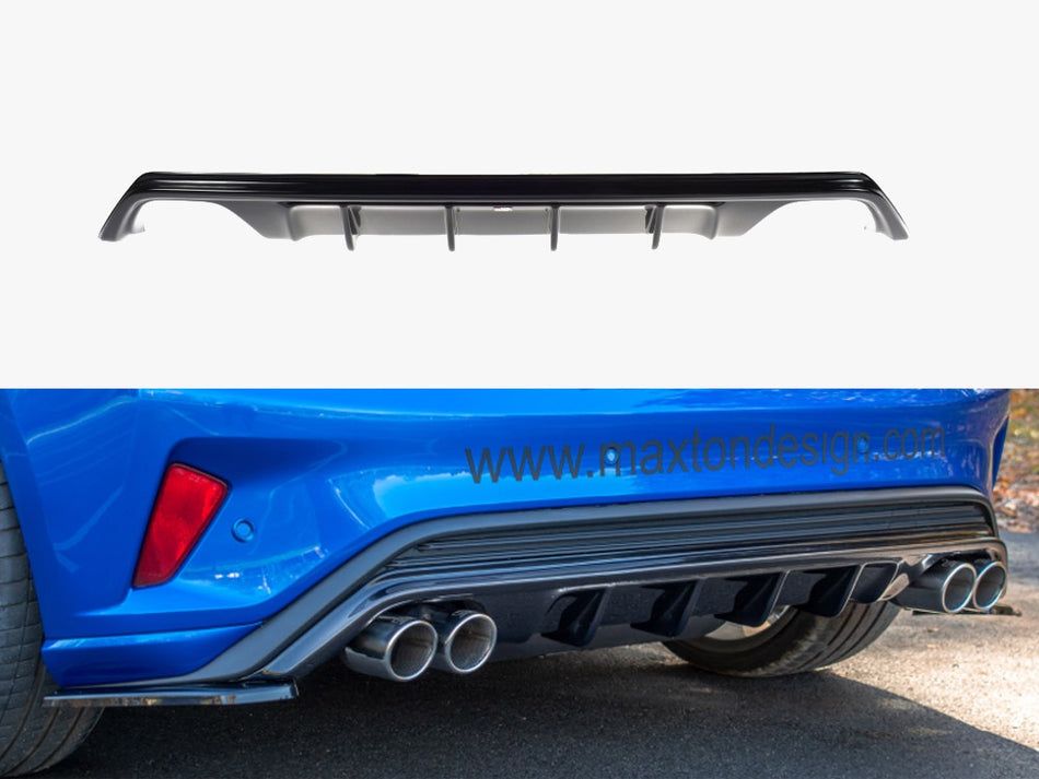 Maxton Rear Valance V.2 Ford Focus Hatchabck ST-Line Mk4