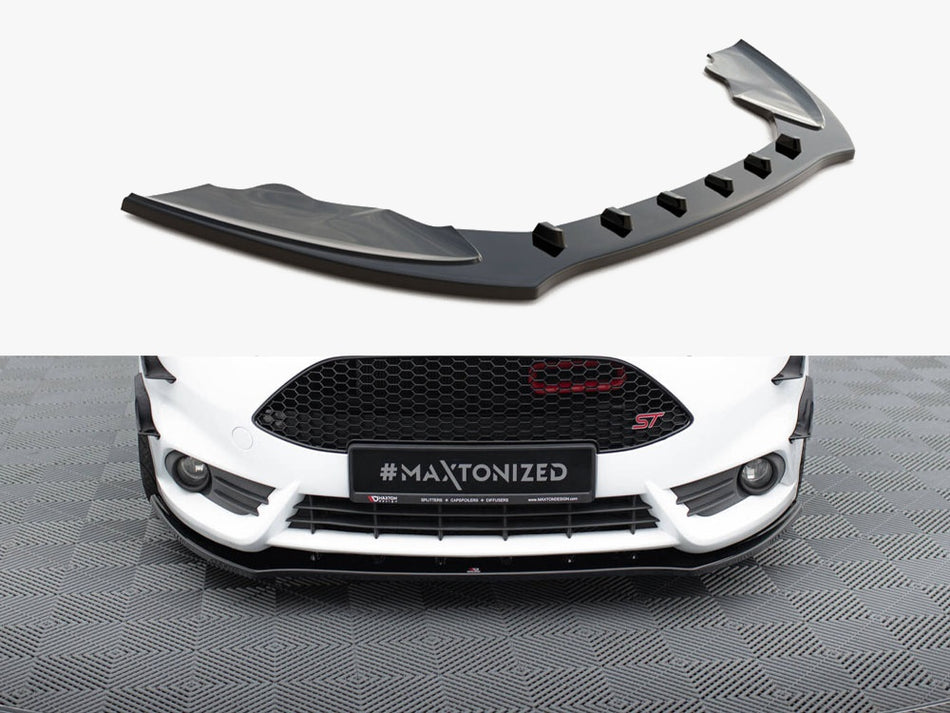 Maxton Front Splitter V.1 Ford Fiesta ST Mk7 FL