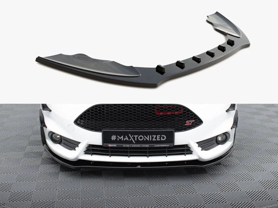 Maxton Front Splitter V.1 Ford Fiesta ST Mk7 FL