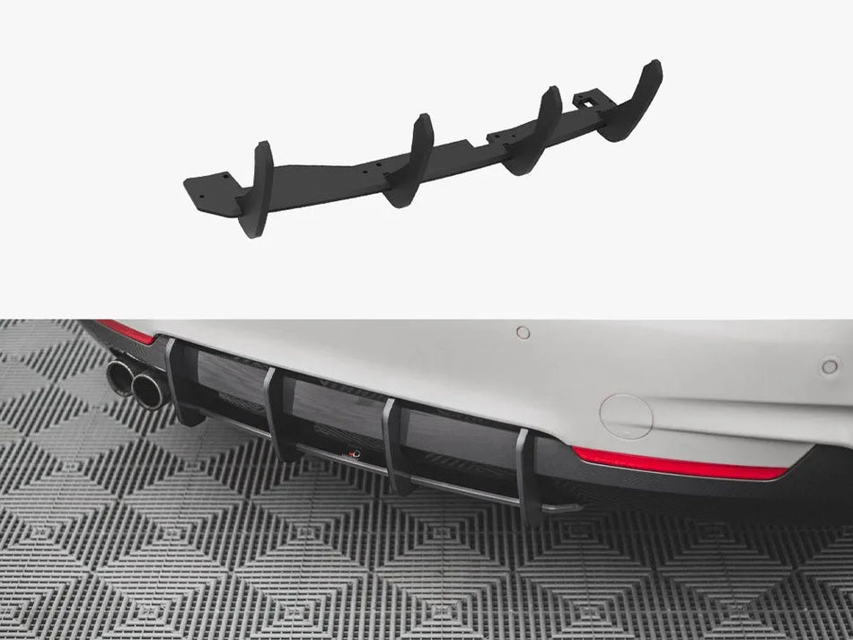 Maxton Street PRO Rear Diffuser V.1 BMW 4 M-Pack F32