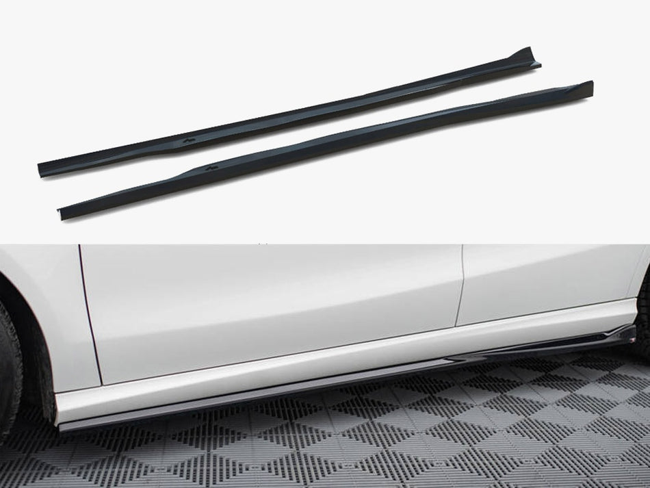 Maxton Side Skirts Diffusers Mercedes-Benz CLA C117 Facelift