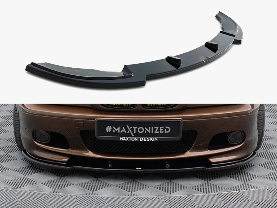 Maxton Front Splitter V.1 BMW 3 E46 M-Pack Coupe