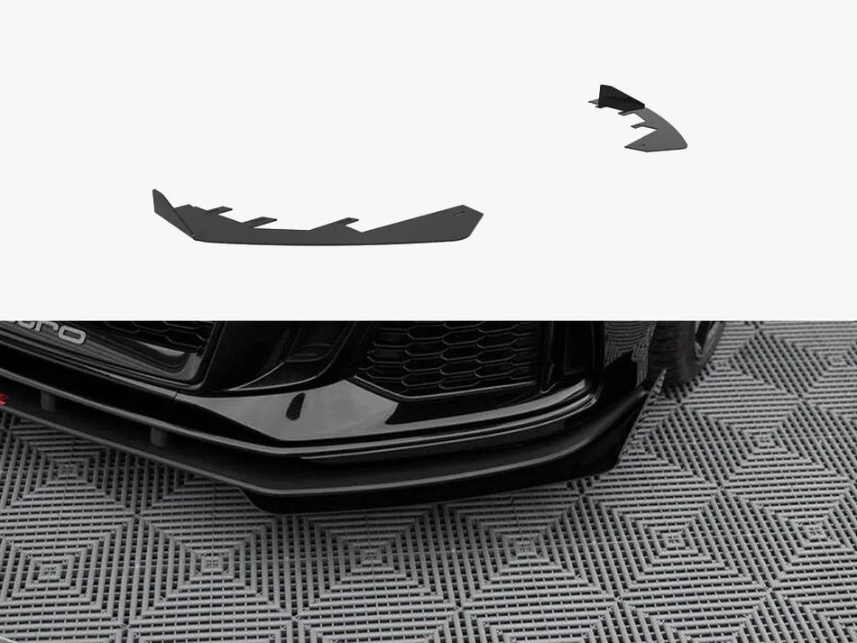 Maxton Front Flaps Audi RS3 Sedan 8V Facelift
