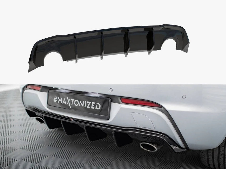 Maxton Rear Valance Opel Astra GTC OPC-Line J (Version with single exhausts on both sides)
