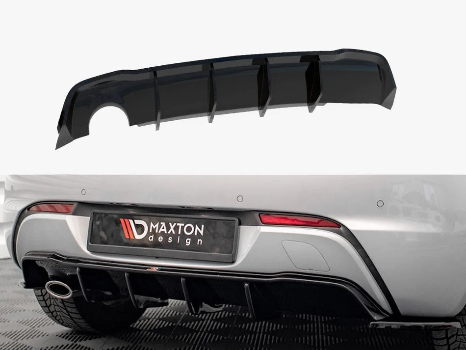 Maxton Rear Valance Opel Astra GTC OPC-Line J (Version with single exhaust on one side)