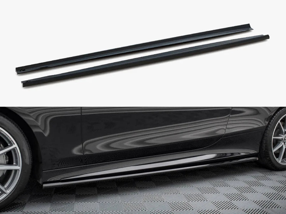 Maxton Side Skirts Diffusers Mercedes-Benz S Coupe AMG-Line C217 Facelift