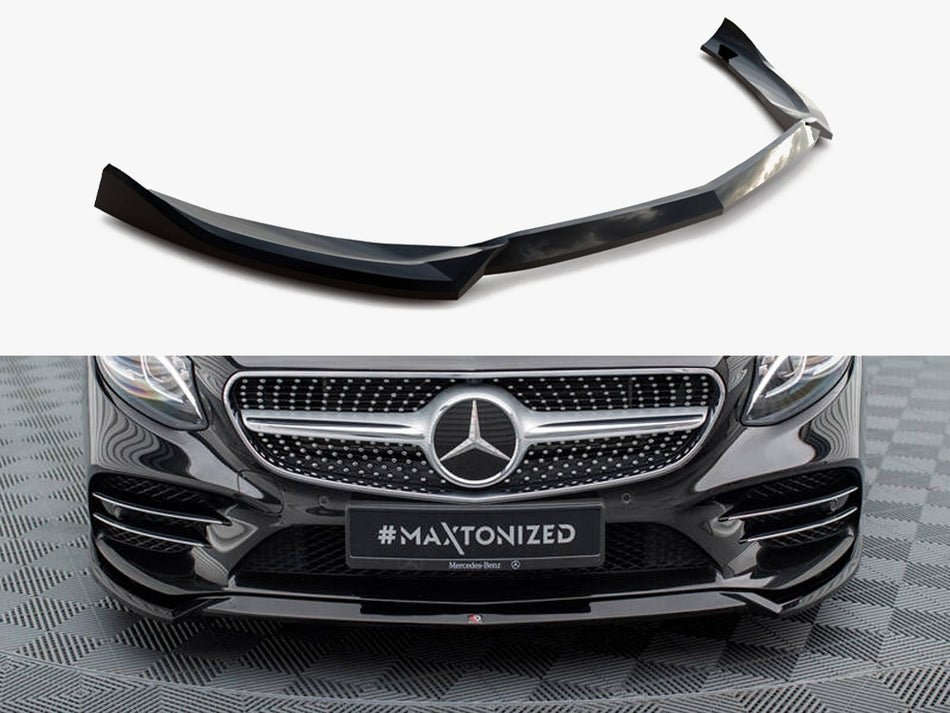 Maxton Front Splitter V.1 Mercedes-Benz S Coupe AMG-Line C217 Facelift