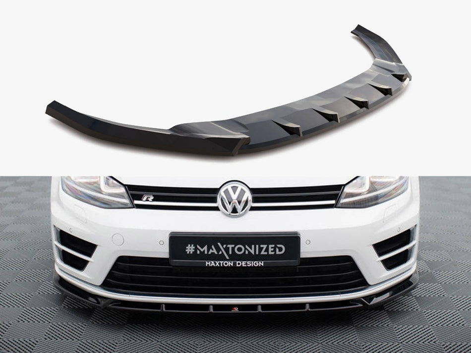 Maxton Front Splitter V.5 Volkswagen Golf R / R-Line Mk7