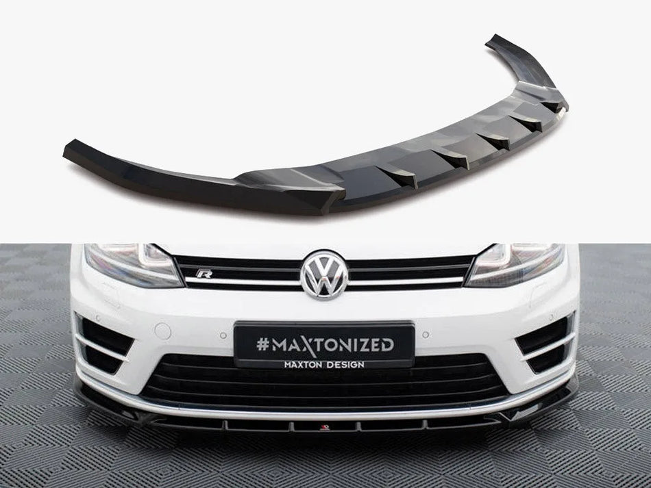 Maxton Front Splitter V.5 Volkswagen Golf R / R-Line Mk7