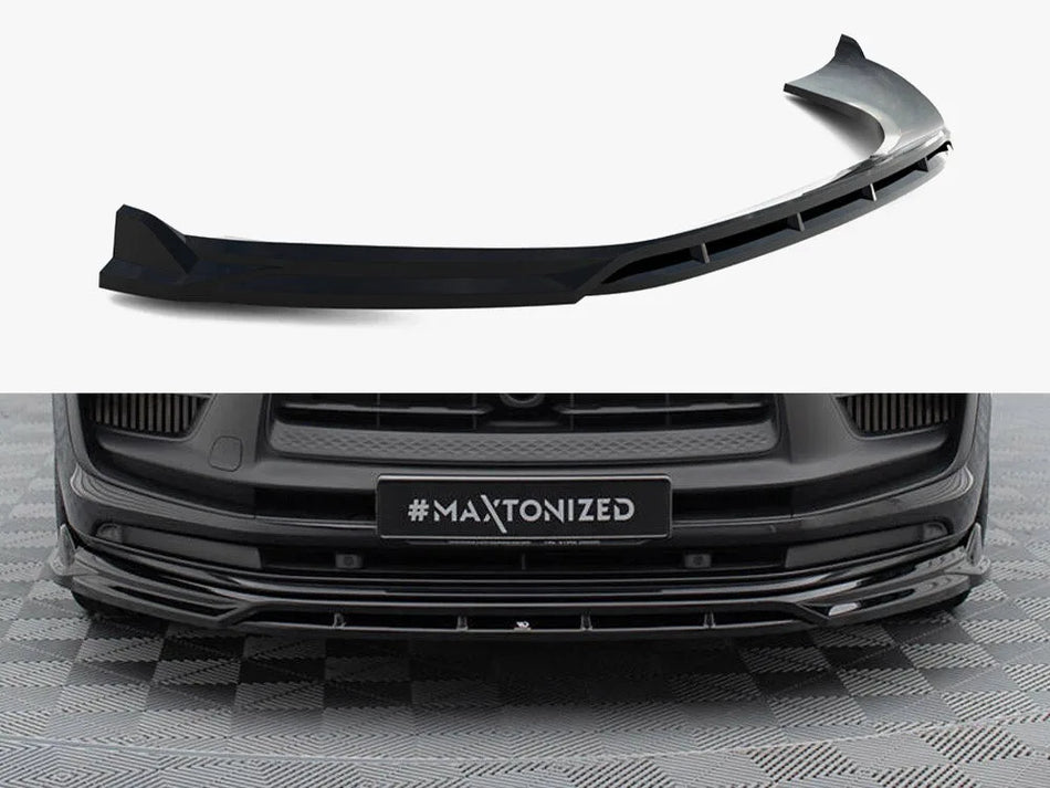Maxton Front Splitter Porsche Macan GTS Mk1 Facelift 2