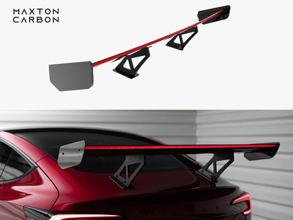 Maxton Carbon Spoiler + LED Tesla Model 3