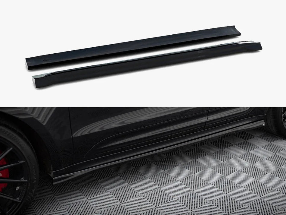 Maxton Side Skirts Diffusers Porsche Macan T / GTS Mk1 Facelift 2