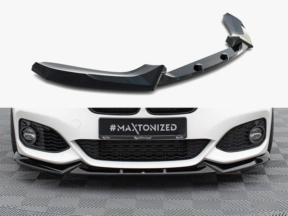 Maxton Front Splitter V.5 BMW 1 M-Pack / M140i F20 Facelift